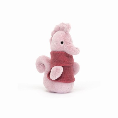 Jellycat Cozy Crew Seahorse USA | 17942YBMT